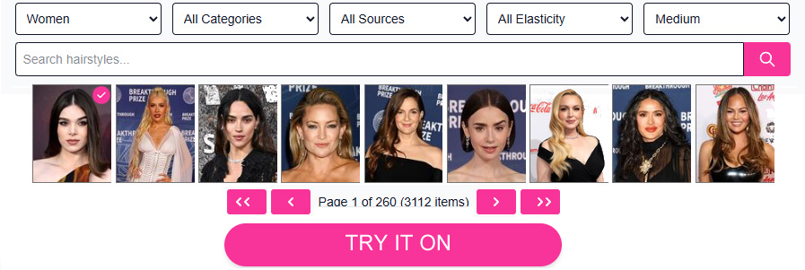 Virtual Hairstyler powered by AI